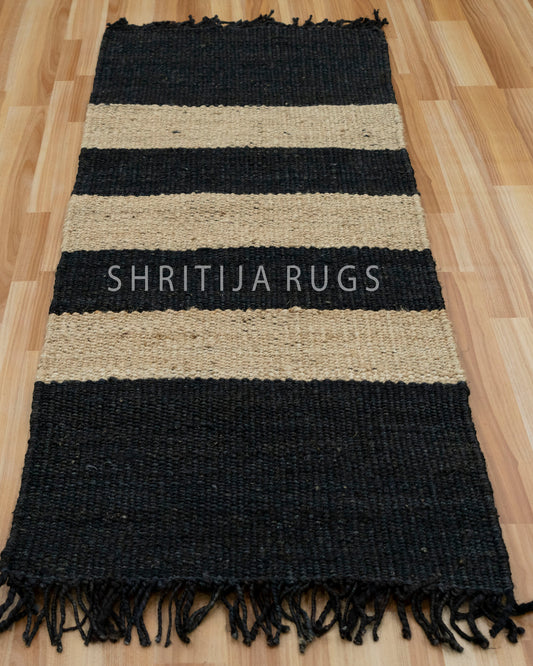 Braided Jute Rug - Rustic Charm for Any Space