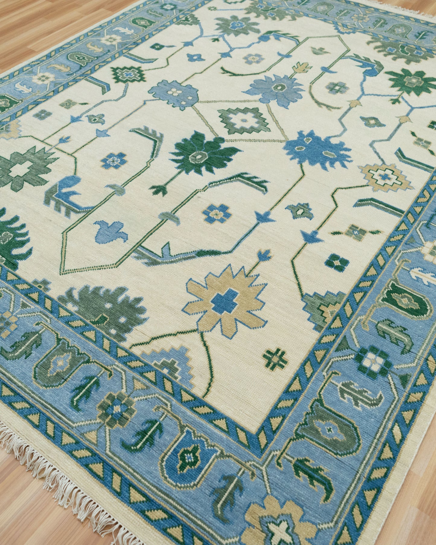 Caspian Mint Oushak