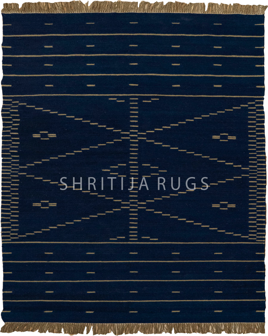 Geometric Dhurrie Rug..