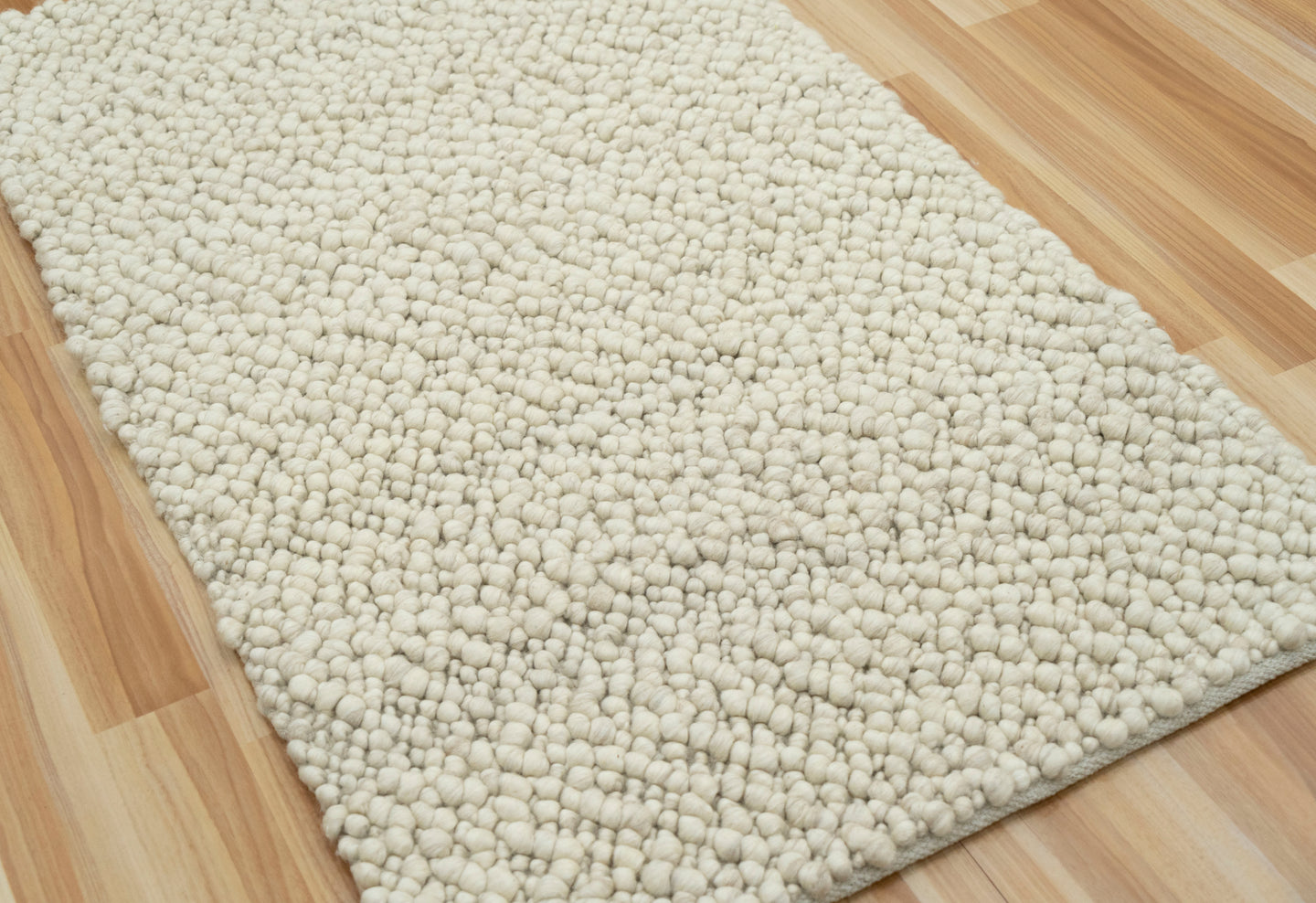 Unparalleled Bubble Ivory Rug