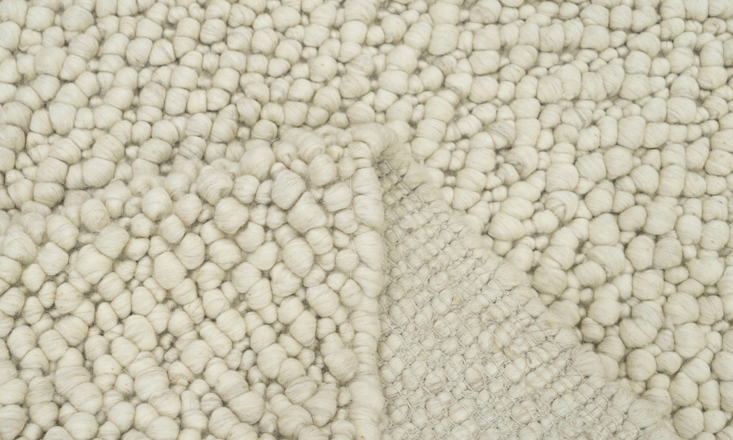 Unparalleled Bubble Ivory Rug