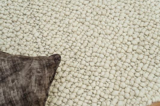 Unparalleled Bubble Ivory Rug