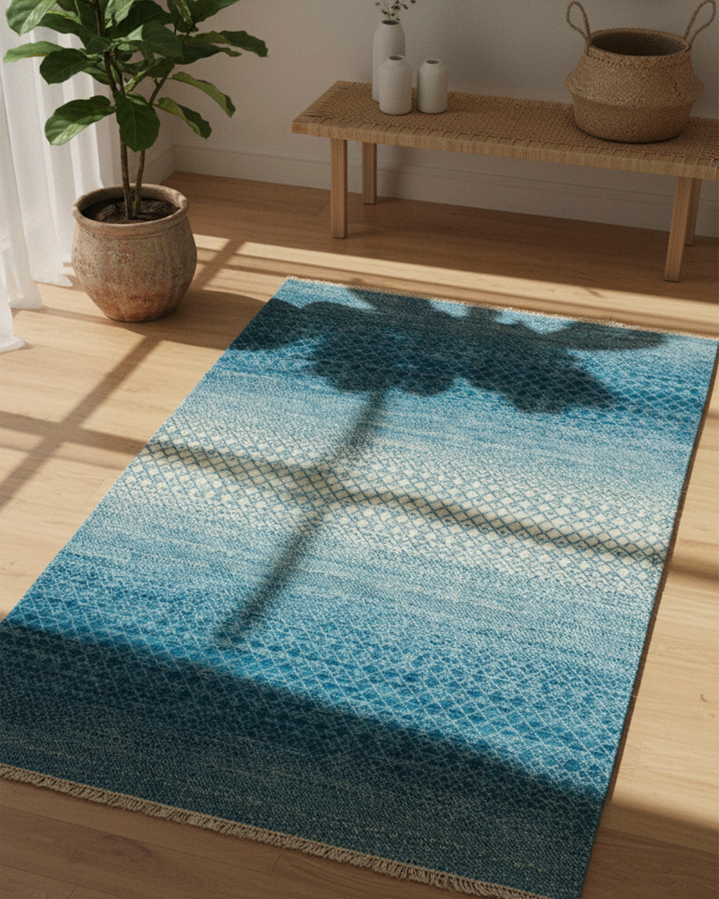Lagoon Contemporary Plush Hand knotted Rugs