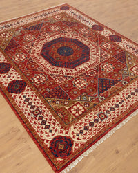 Luxurious Hand-Knotted Mamluk Rug for Chic Interiors