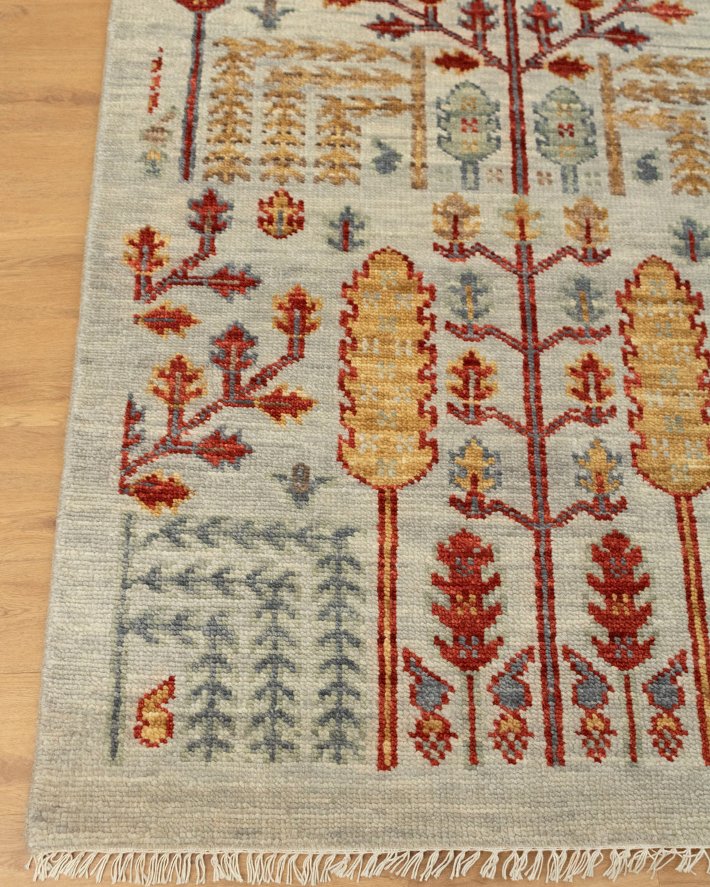 Premium Hand-Knotted Oushak inspired by Nature Rug: Timeless Beauty for Your Home