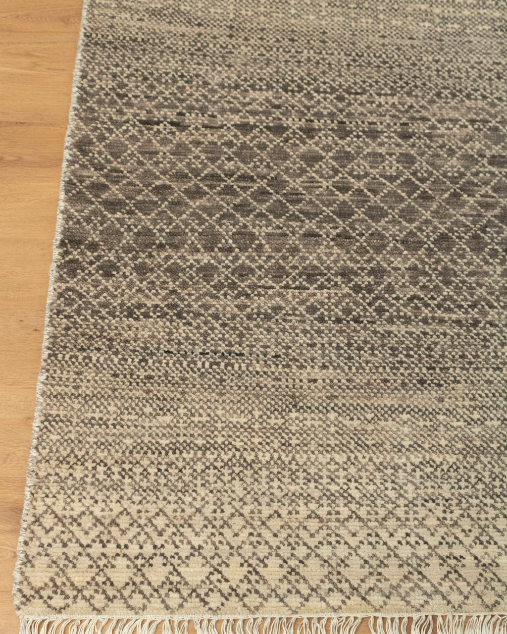 Indian Geometric Gabbeh Beige Brown Area Rug