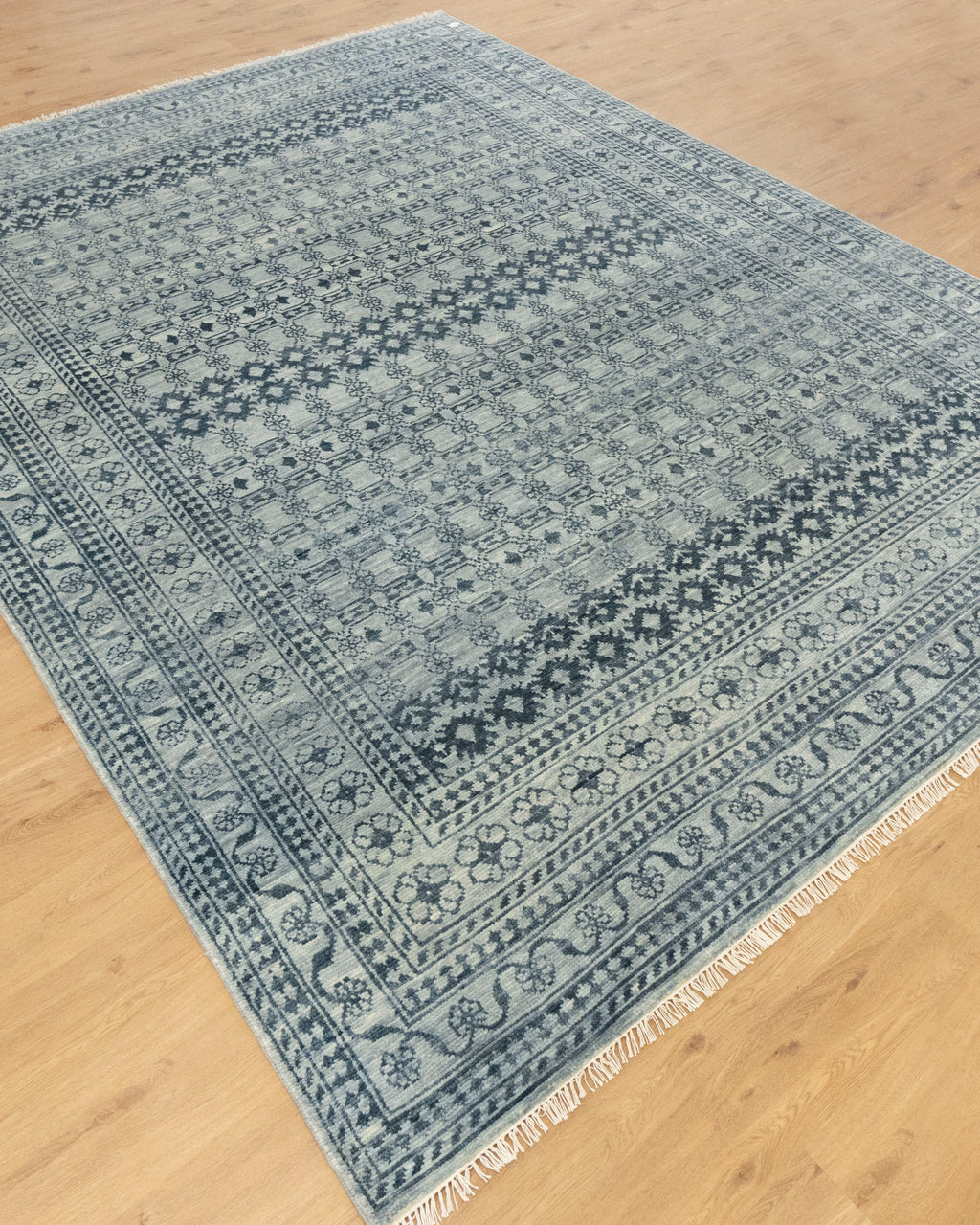 Grey Floral Reapeat Pattern Design for your space