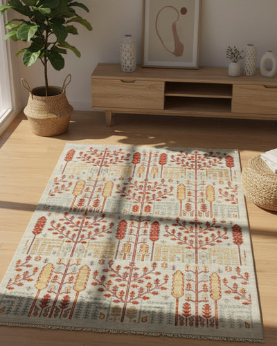 Premium Hand-Knotted Oushak inspired by Nature Rug: Timeless Beauty for Your Home