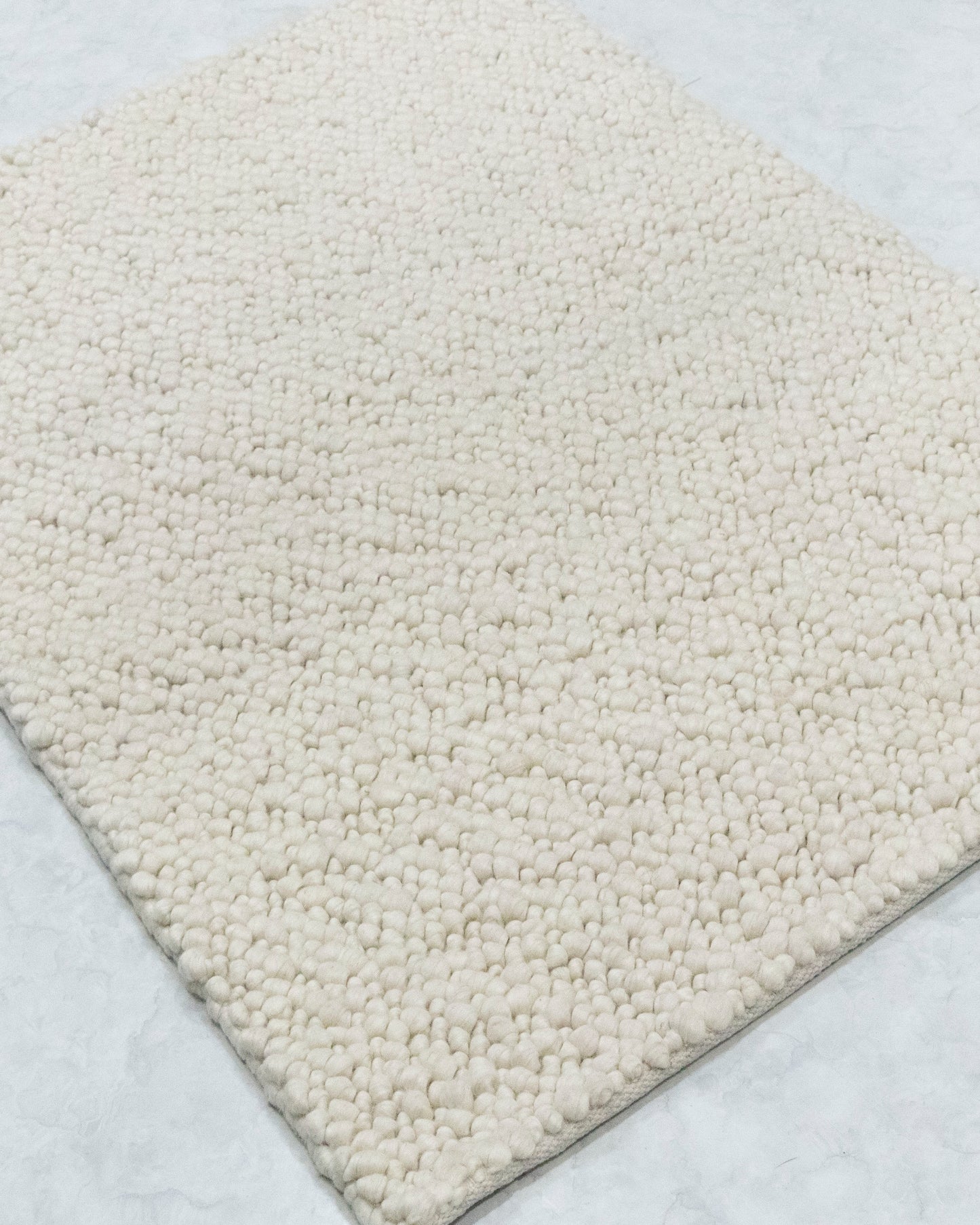 Unparalleled Bubble Ivory Rug