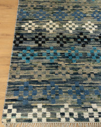 Multi Color Modern Contemporary Tribal Rug