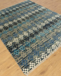 Multi Color Modern Contemporary Tribal Rug