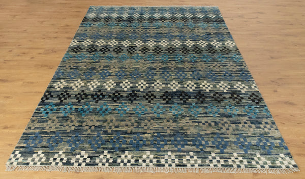 Multi Color Modern Contemporary Tribal Rug | Buy Cheap Rugs Online UK | Shritija Rugs