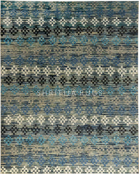 Multi Color Modern Contemporary Tribal Rug