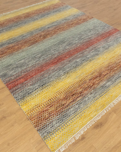 Colorful Gabbeh Vintage Area Washable Rug