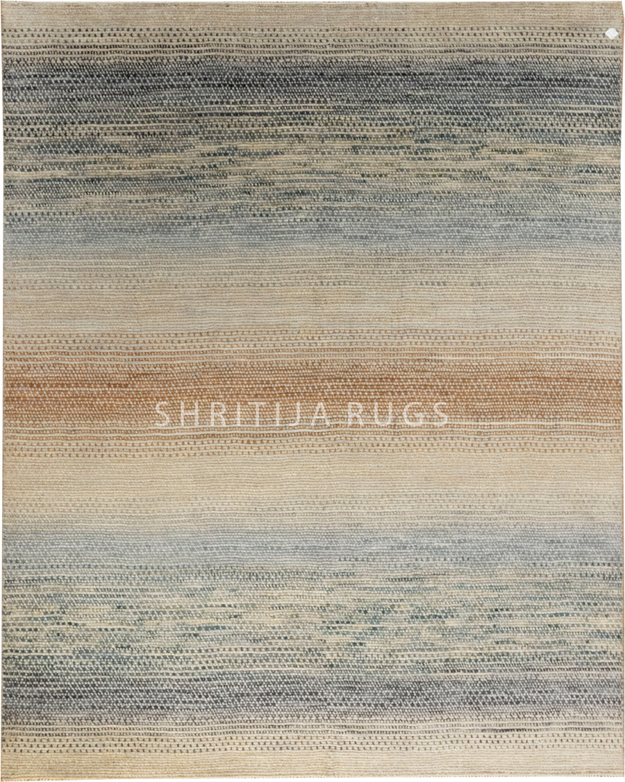 Turquoise Blue Gabbech Area Rug