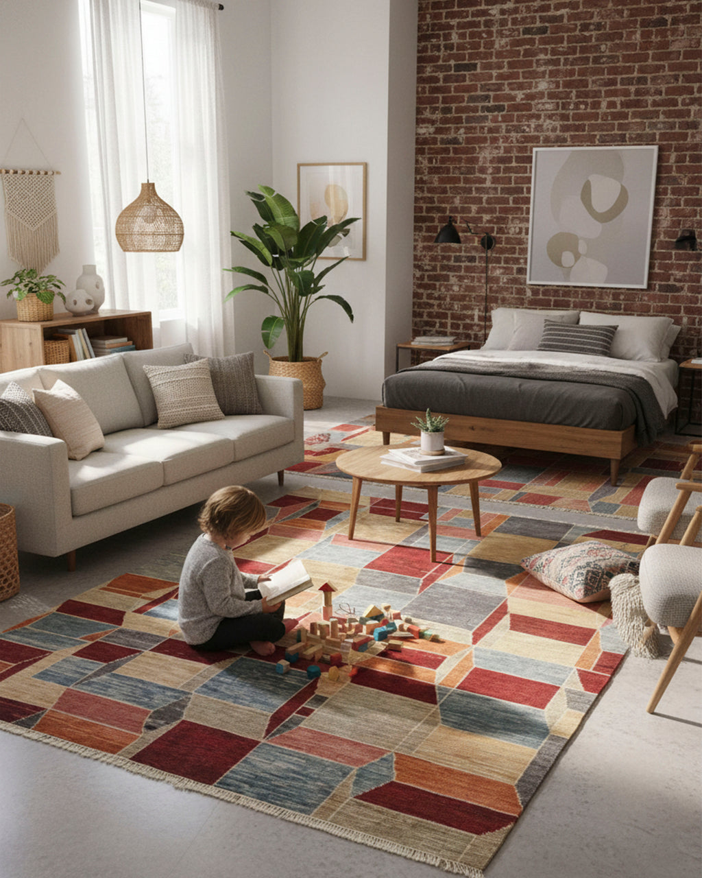 Gabbehs Geometric Modernist 3D Pattern