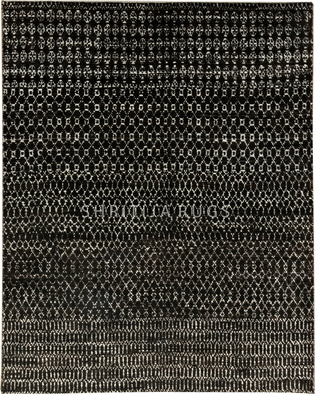 Darya Wool Silver Silk Hand Knotted Premium Quality Rug