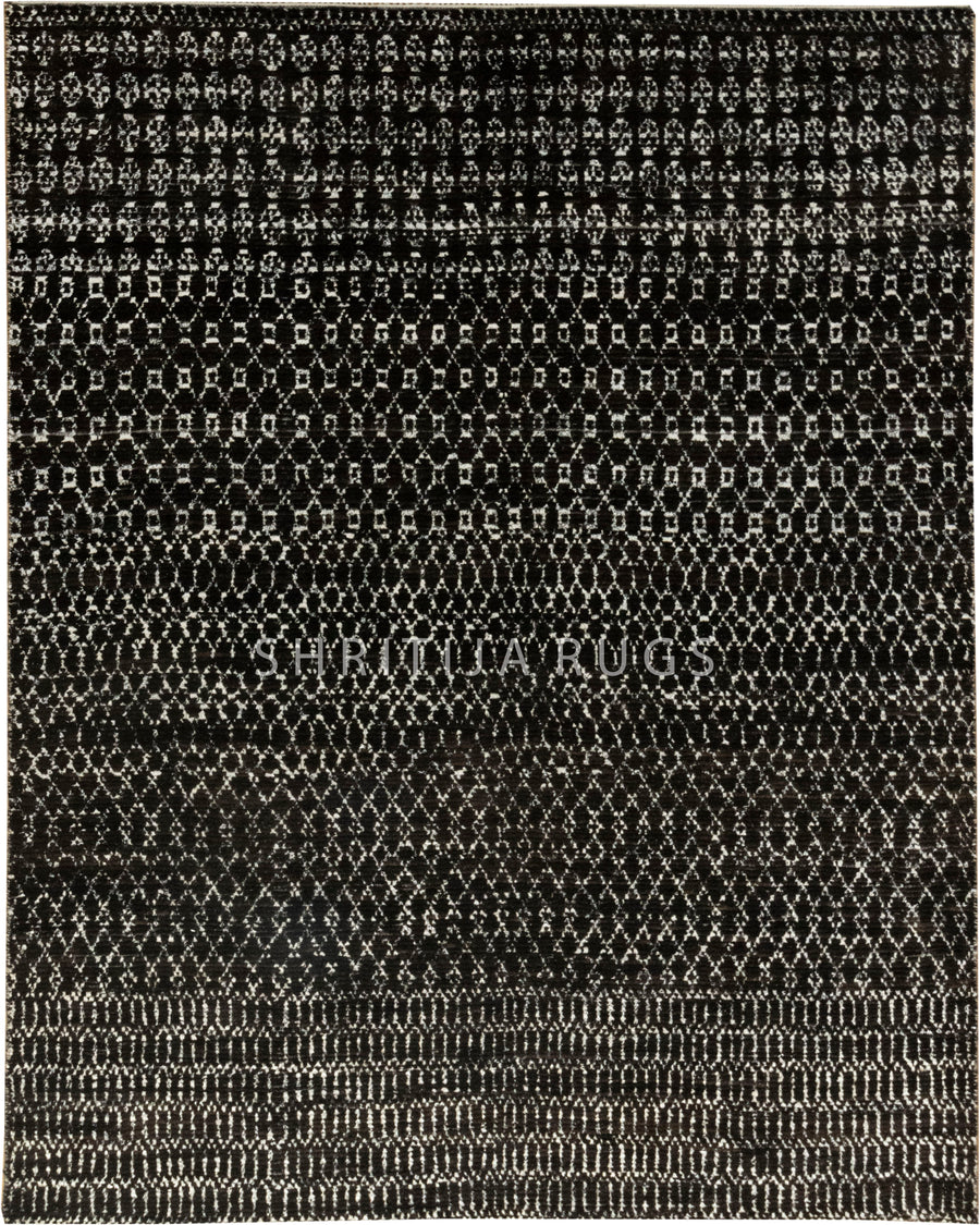 Darya Wool Silver Silk Hand Knotted Premium Quality Rug