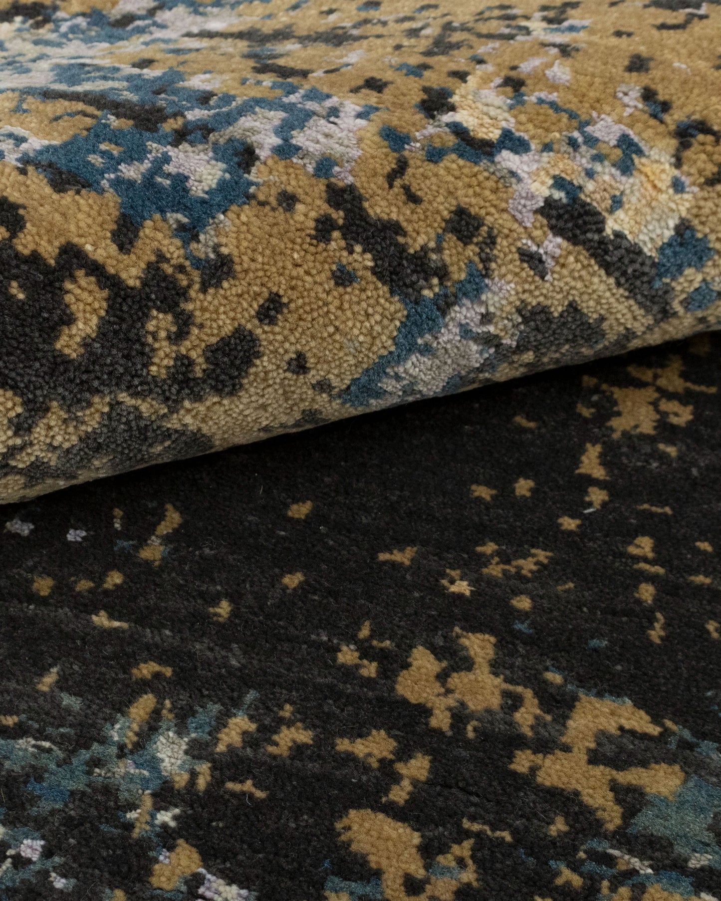 5x7 Sanganer | Modern Hand knotted Abstract Painting Rug