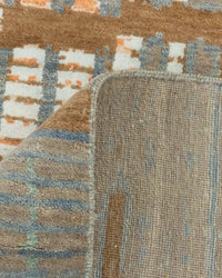 10x14 Mystique Grafton Grey Orange Oversized Area Rug For your Home| Shritija Rugs