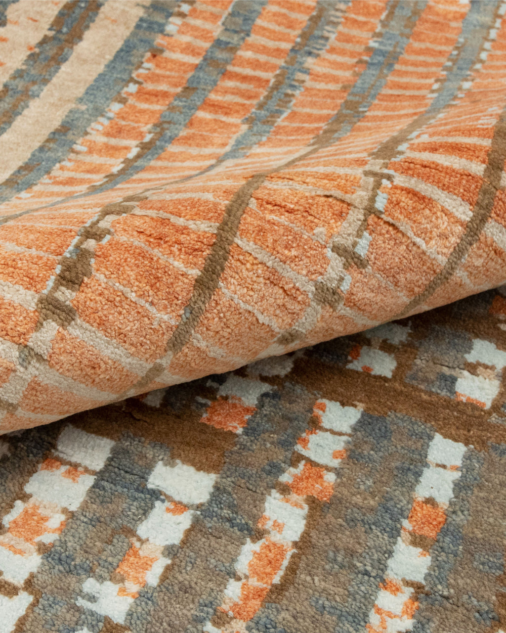 10x14 Mystique Grafton Grey Orange Oversized Area Rug For your Home| Shritija Rugs