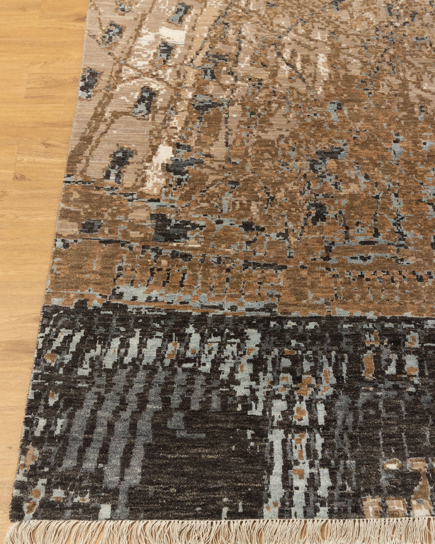 10x14 100% Hand Knotted Wool Rug | Painting Rug | Shritija Rugs