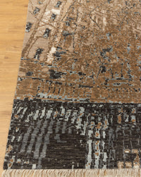 10x14 100% Hand Knotted Wool Rug | Painting Rug | Shritija Rugs