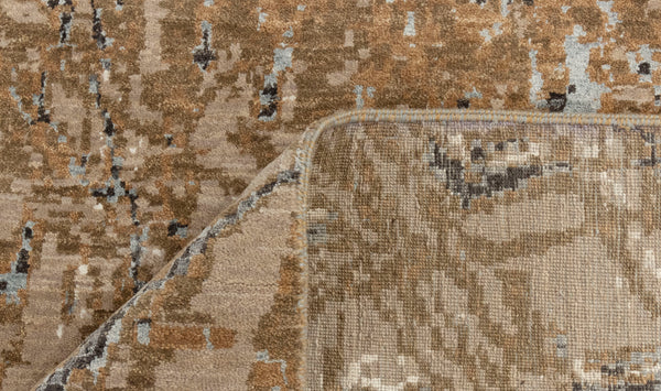 10x14 100% Hand Knotted Wool Rug | Painting Rug | Shritija Rugs | Abstract Rugs Online