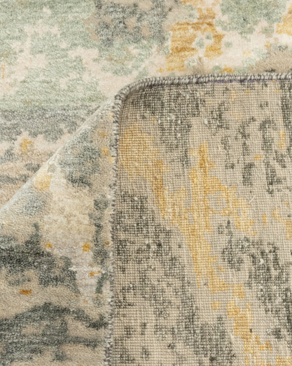 9x12 Buy Majestic Abstract Pattern Hand Knotted wool & Silk for bedroom Rug