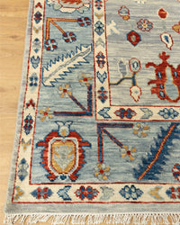Hand-Knotted Oushak Rug: A Beautiful Blend of Tradition and Modernity