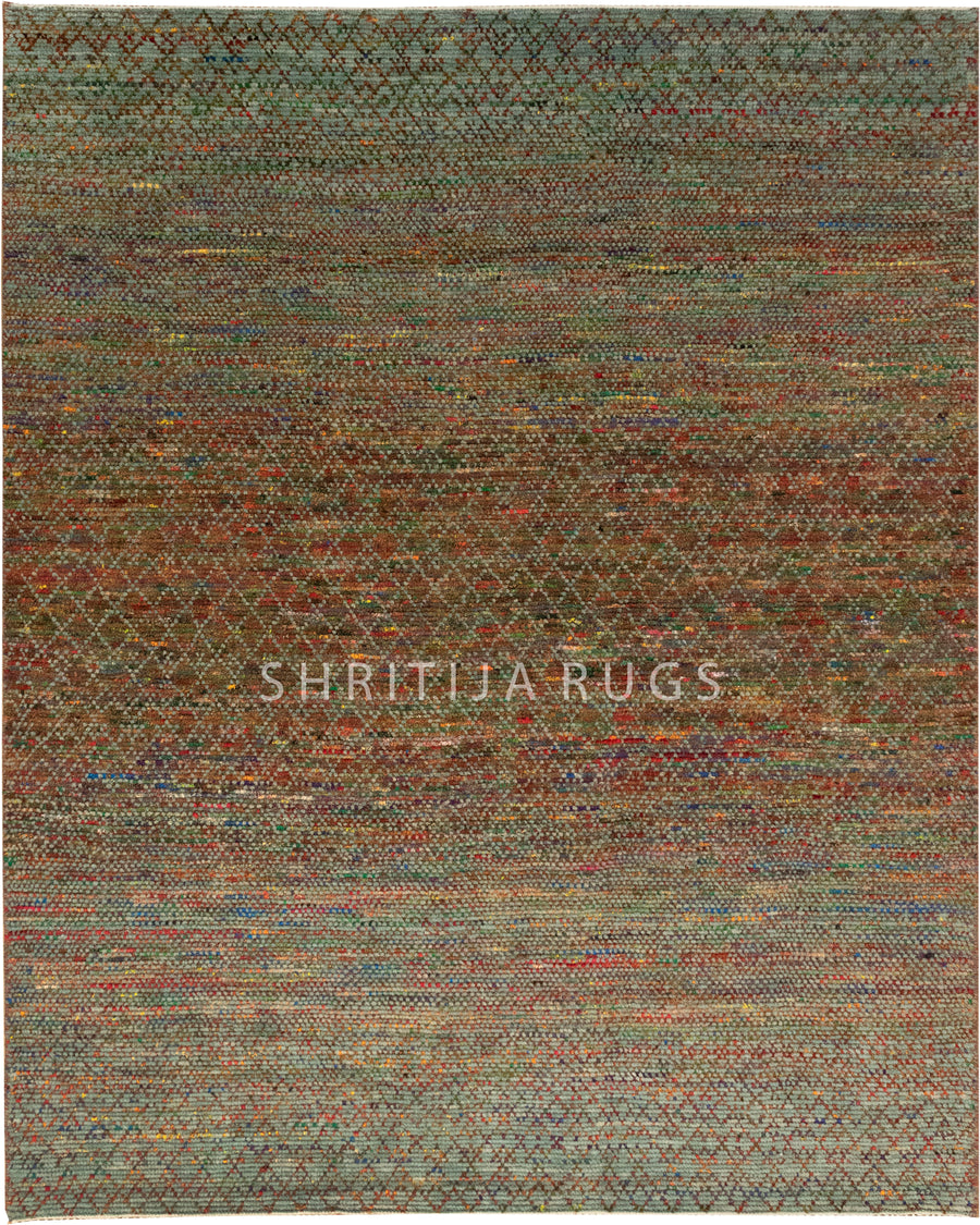 Nuray Saree Silk Wool Home Decor Rug