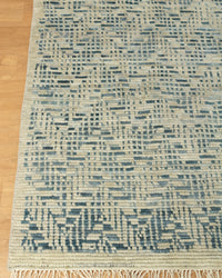 Esprenza Zigzag pattern Ivory Grey Rug