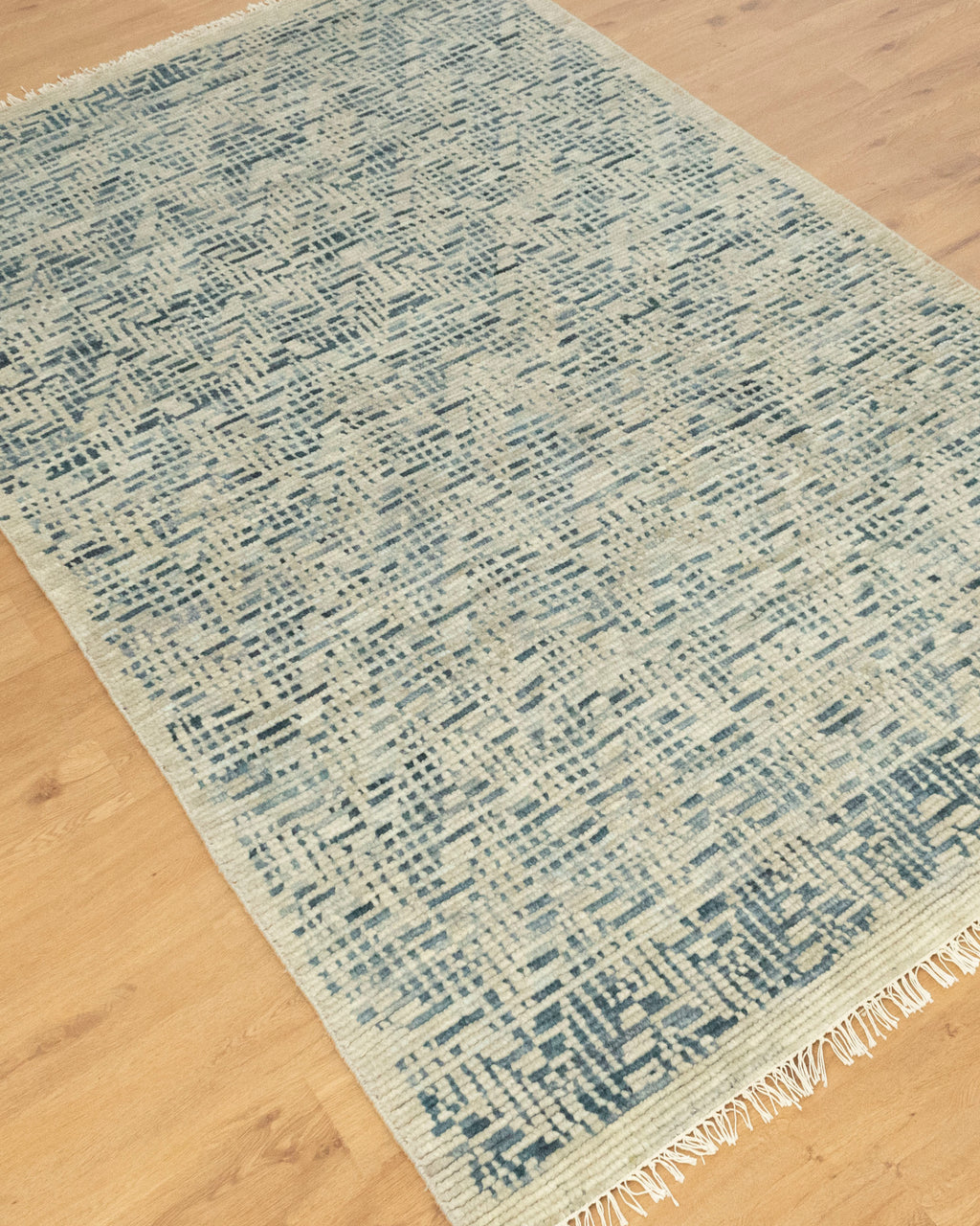 Esprenza Zigzag pattern Ivory Grey Rug