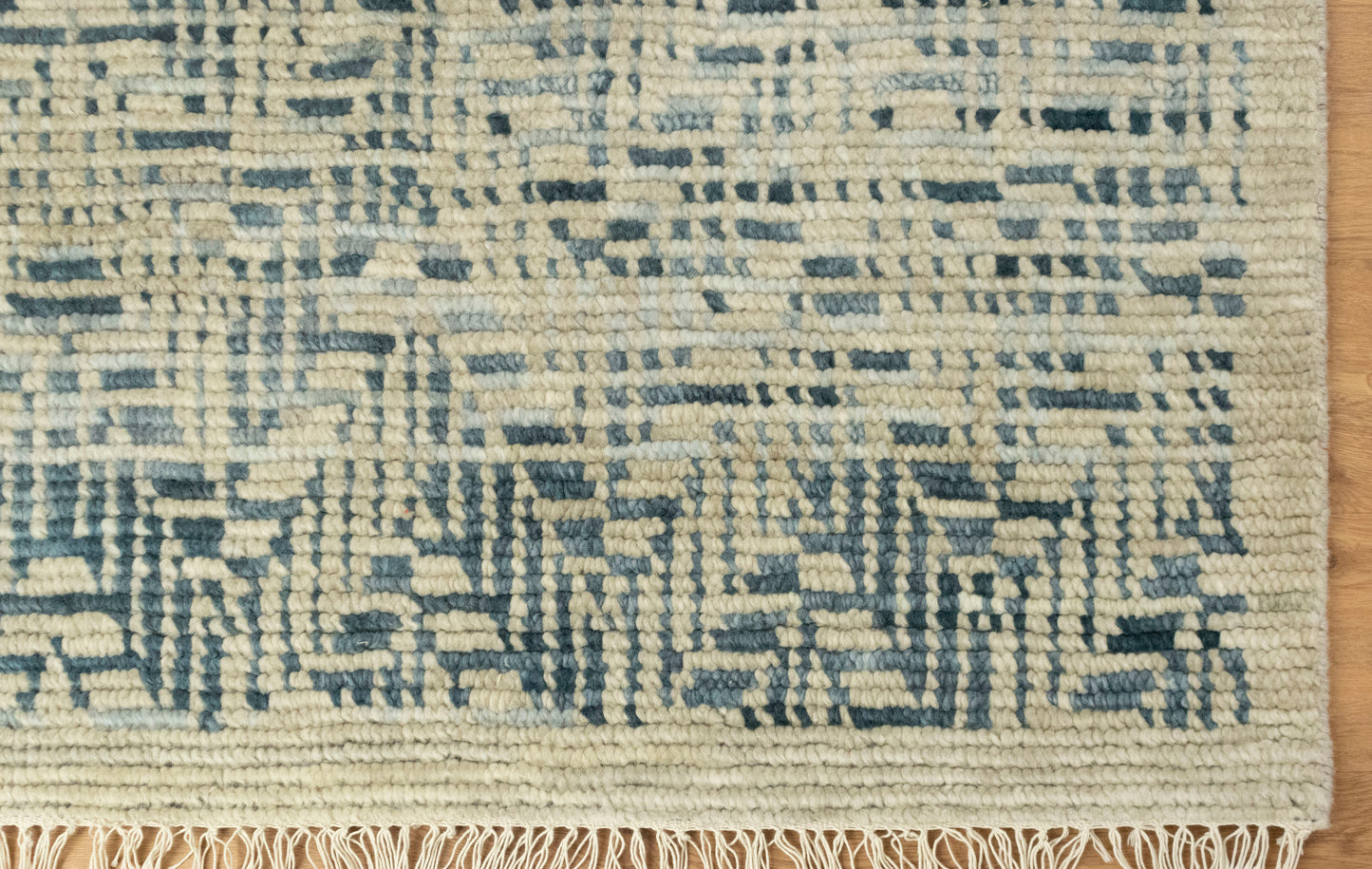 Esprenza Zigzag pattern Ivory Grey Rug