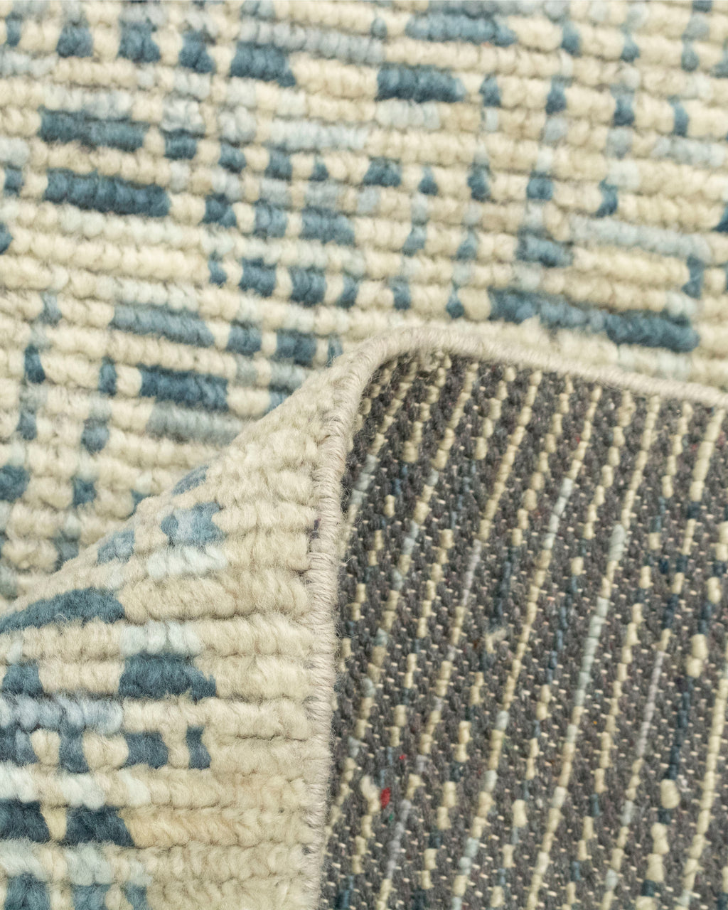 Esprenza Zigzag pattern Ivory Grey Rug