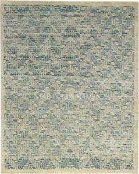 Esprenza Zigzag pattern Ivory Grey Rug