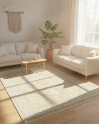 Artisan Hand-Knotted Mamluk Distressed look  Rug: Quality Meets Design