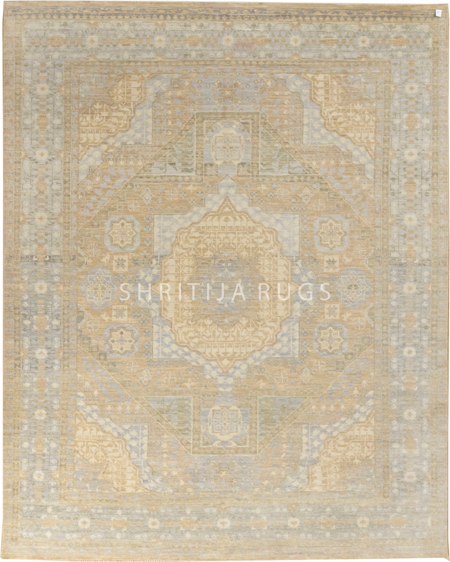 Artisan Hand-Knotted Mamluk Distressed look  Rug: Quality Meets Design