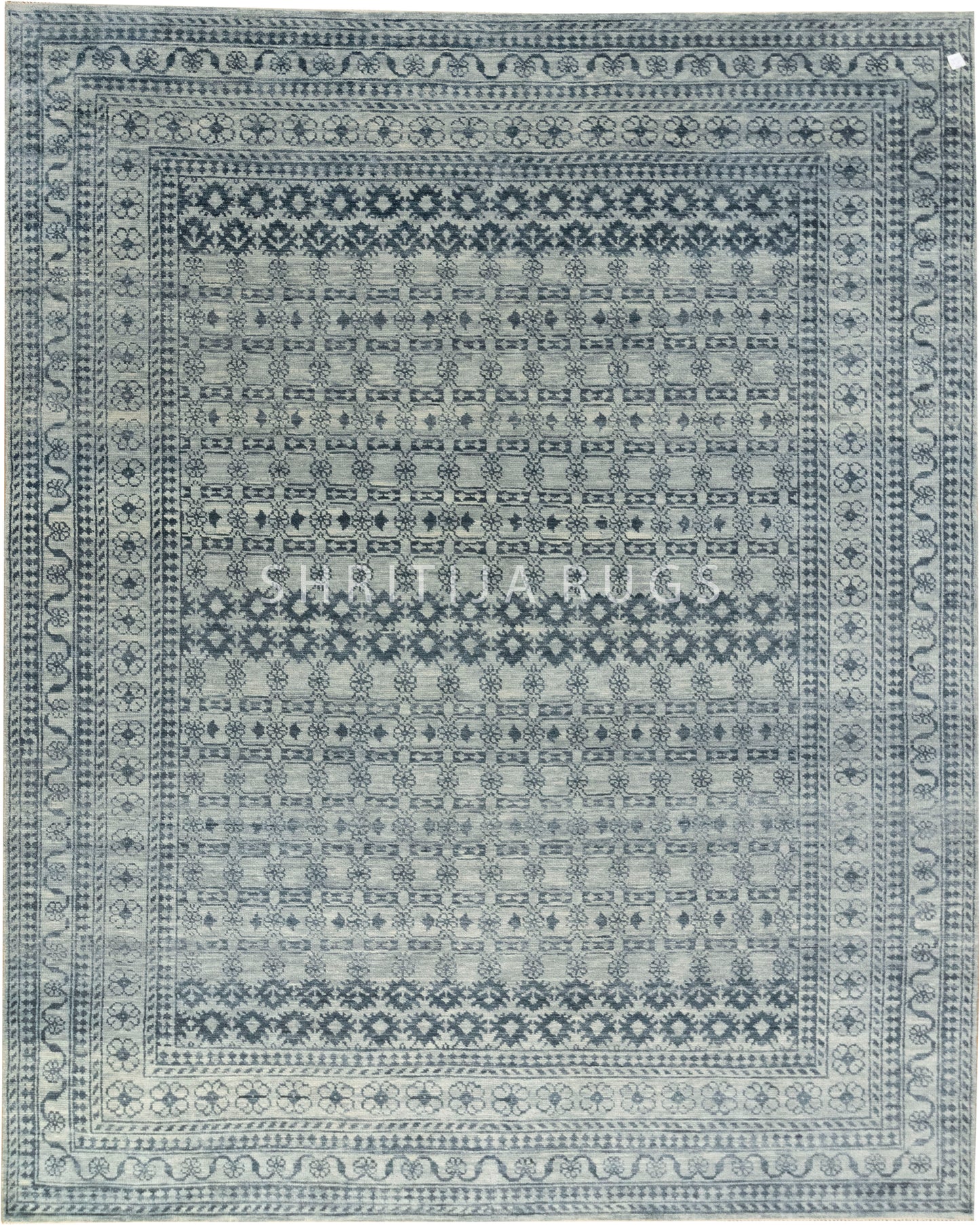 Grey Floral Reapeat Pattern Design for your space