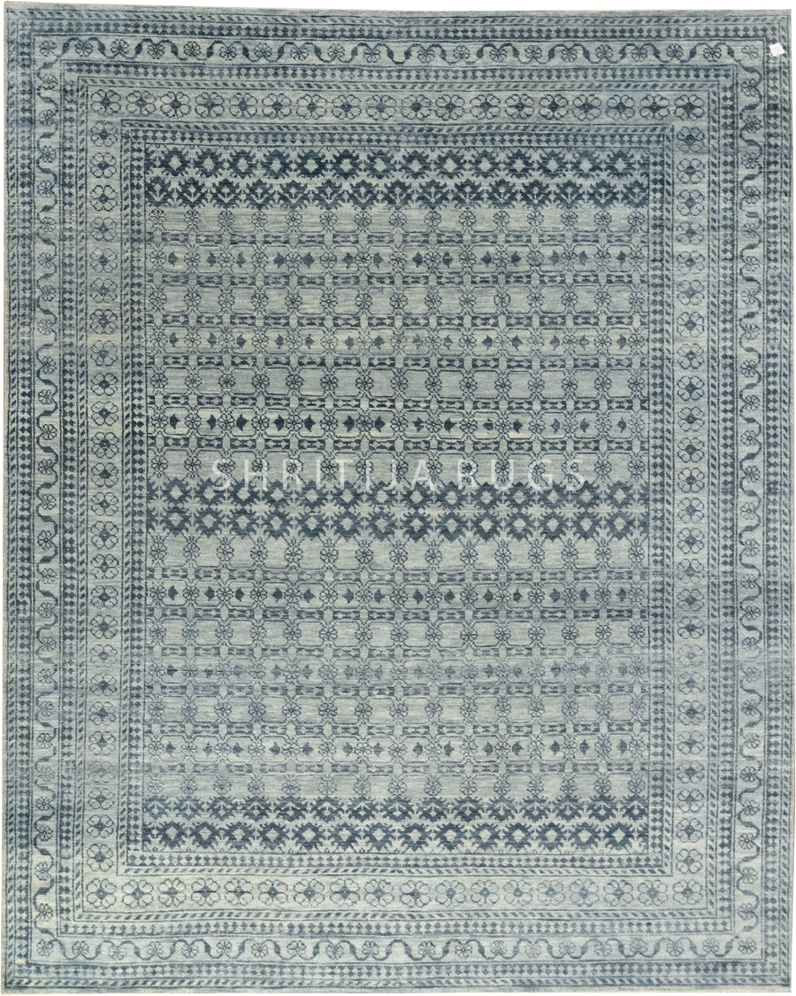 Grey Floral Reapeat Pattern Design for your space