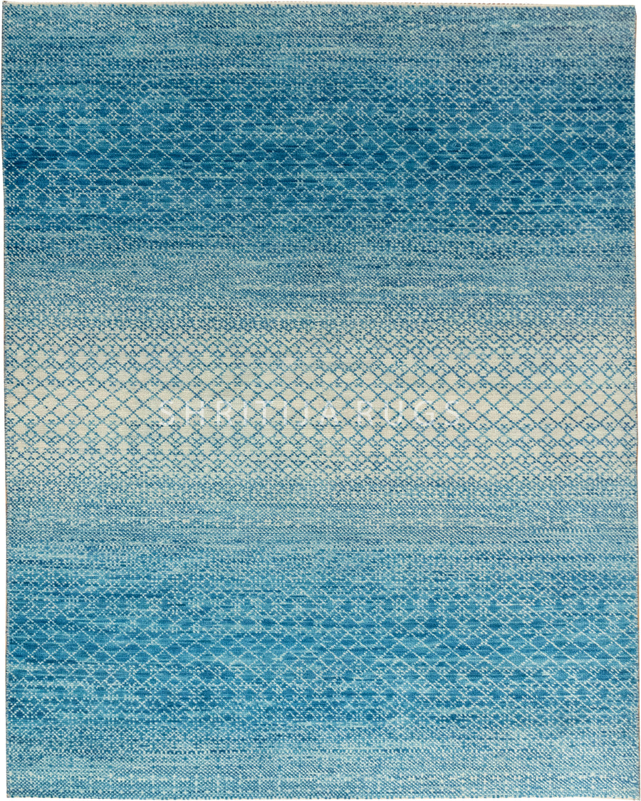 Lagoon Contemporary Plush Hand knotted Rugs