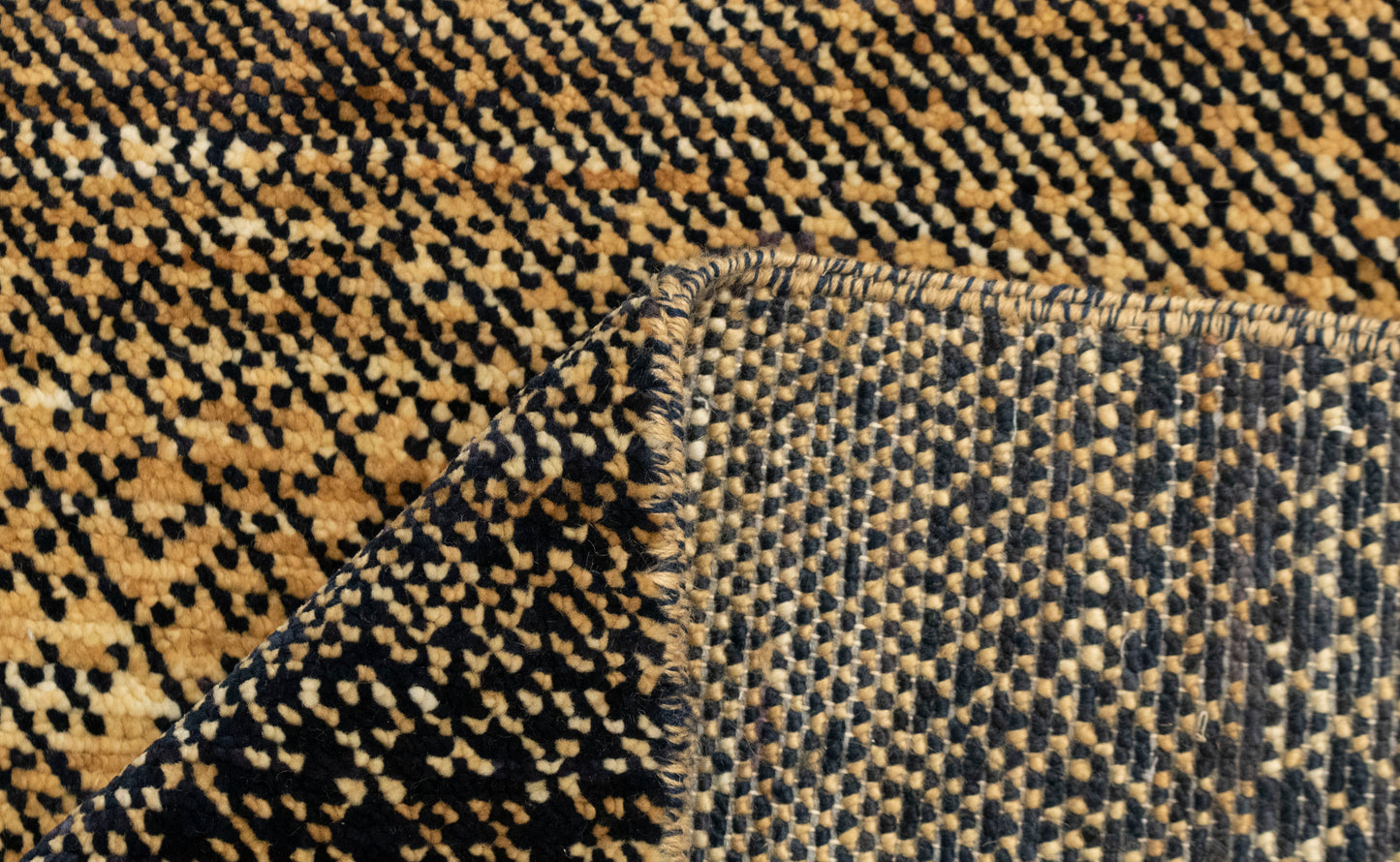 Spectrum Luxury handmade Gold Rug