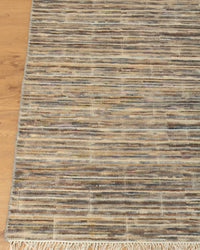 Aprezo Abstract Oriental Kashkoli Hand Knotted Rug