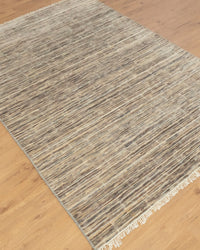 Aprezo Abstract Oriental Kashkoli Hand Knotted Rug