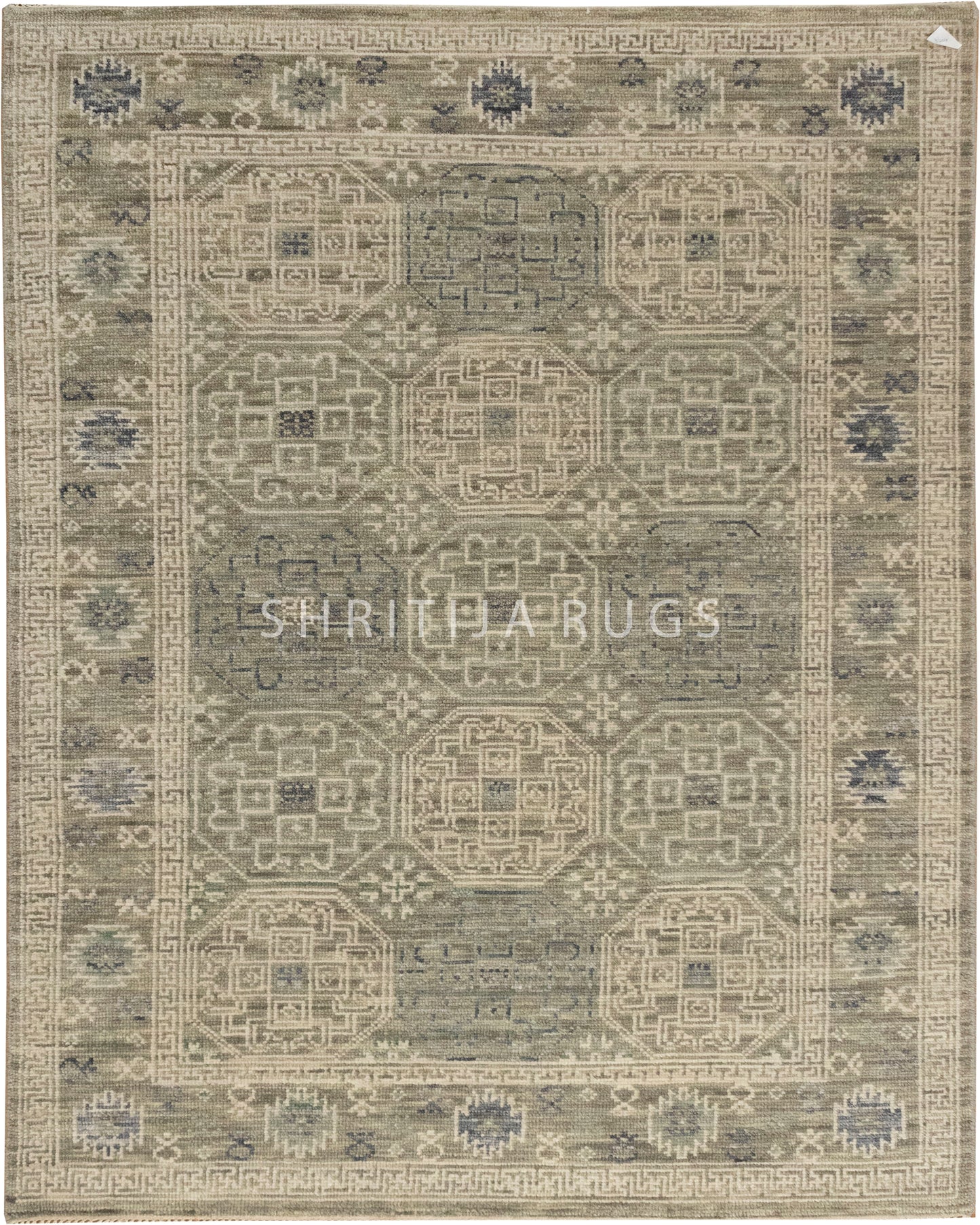 Modern Hand-Knotted Mamluk Royal Rug: Versatile and Stylish