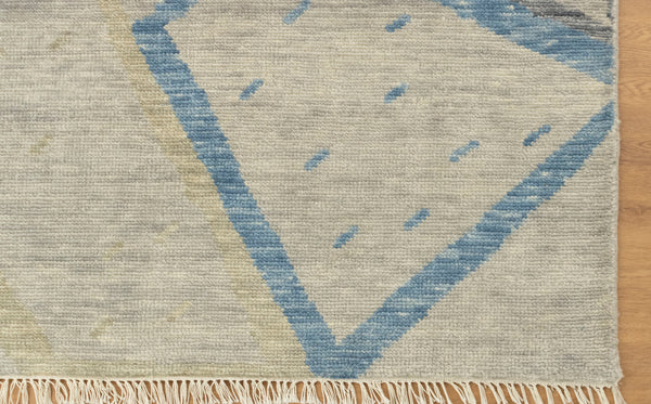 Concrete Geometric Hand-knotted Rugs | Designer Rugs UK Online