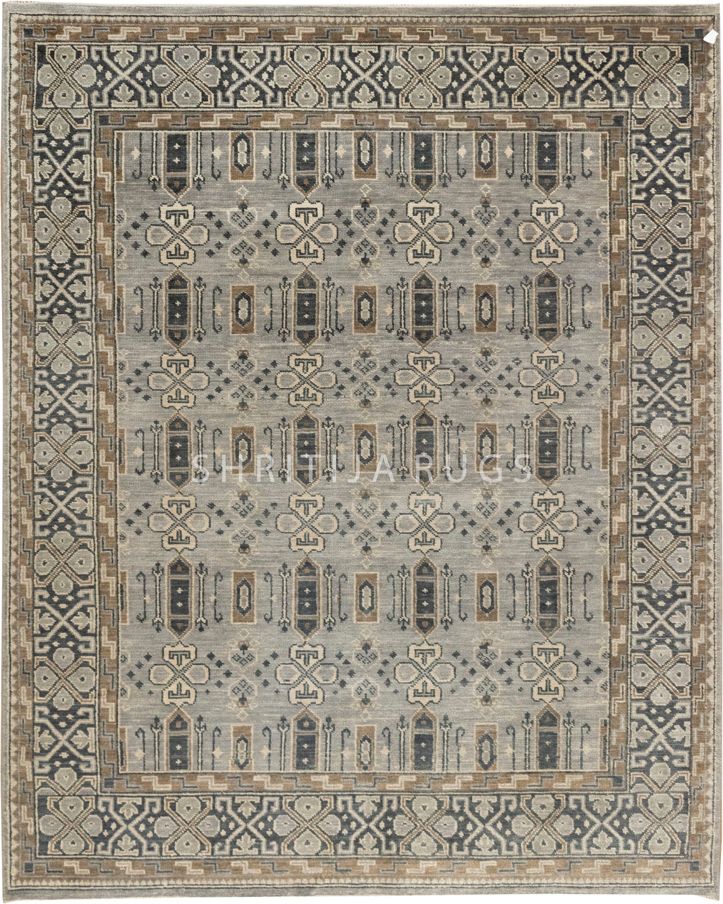 Ikat Stylish Design Hand-Knotted