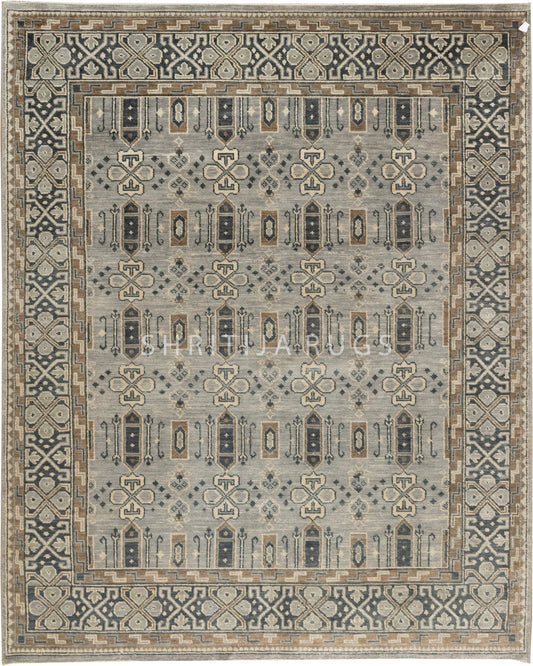 Ikat Stylish Design Hand-Knotted