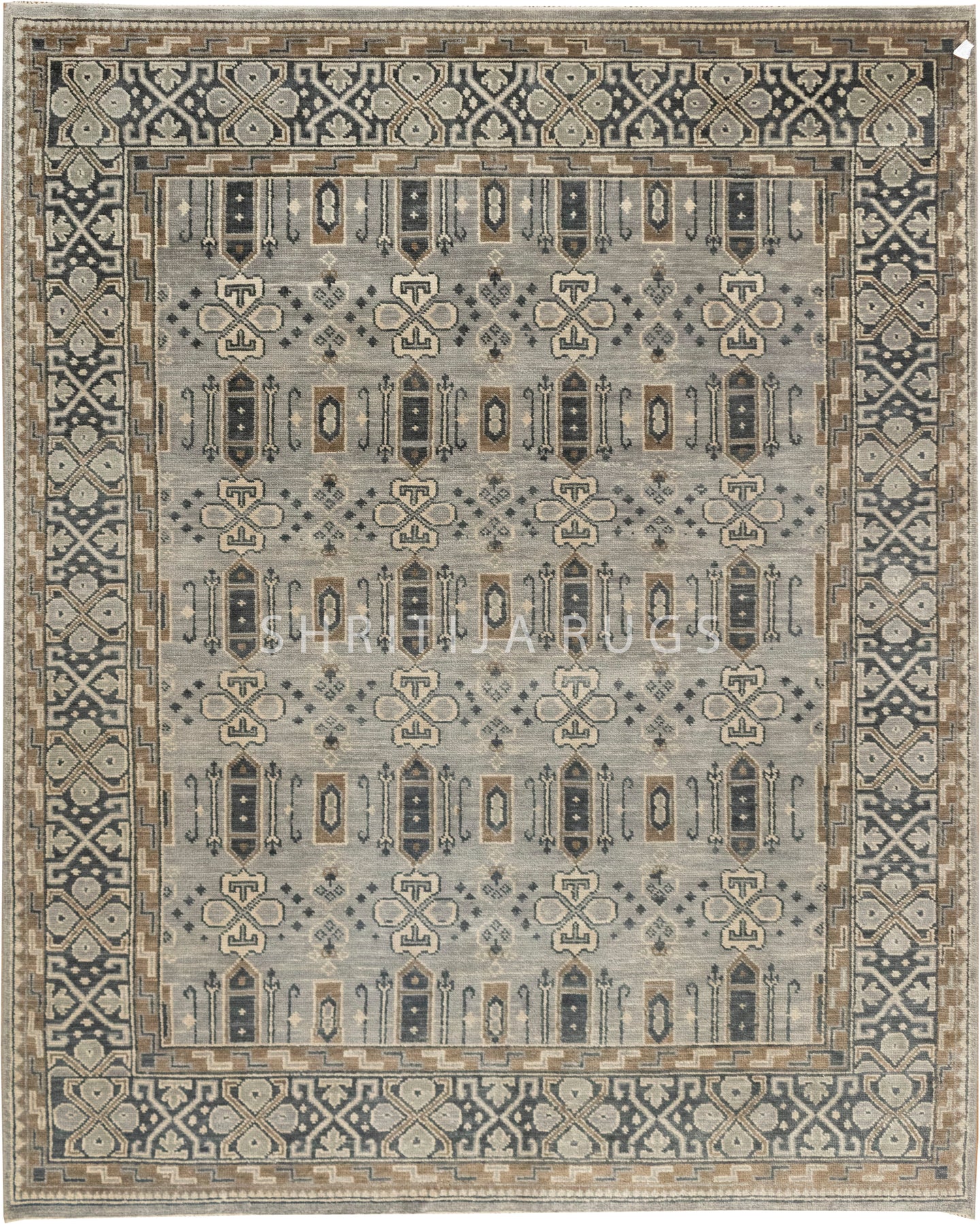 Ikat Stylish Design Hand-Knotted