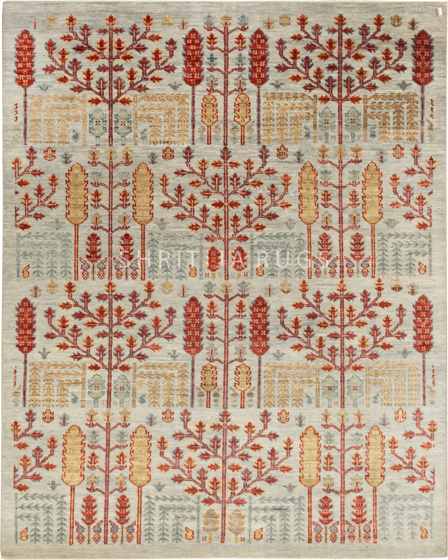 Premium Hand-Knotted Oushak inspired by Nature Rug: Timeless Beauty for Your Home
